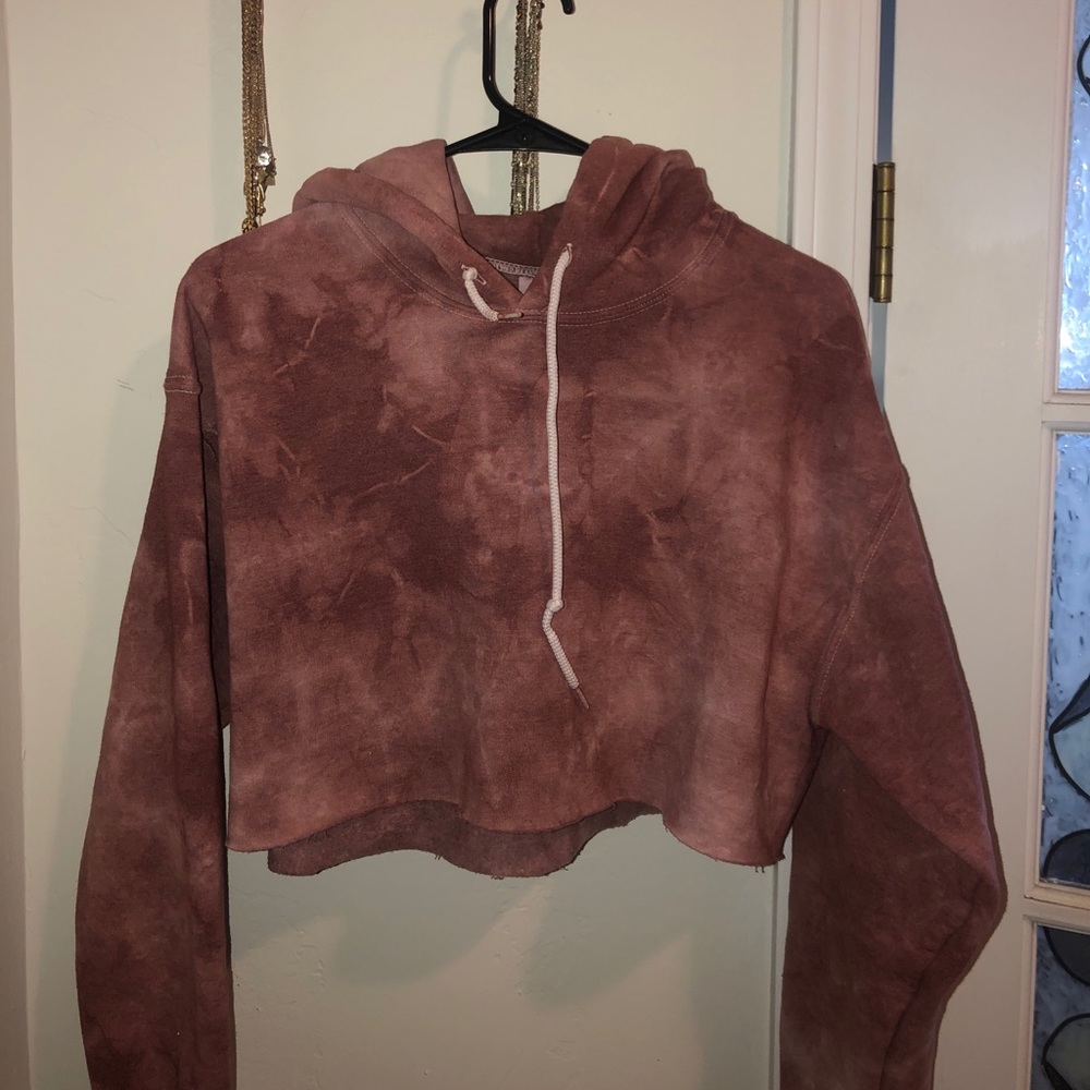Cropped hoodie
